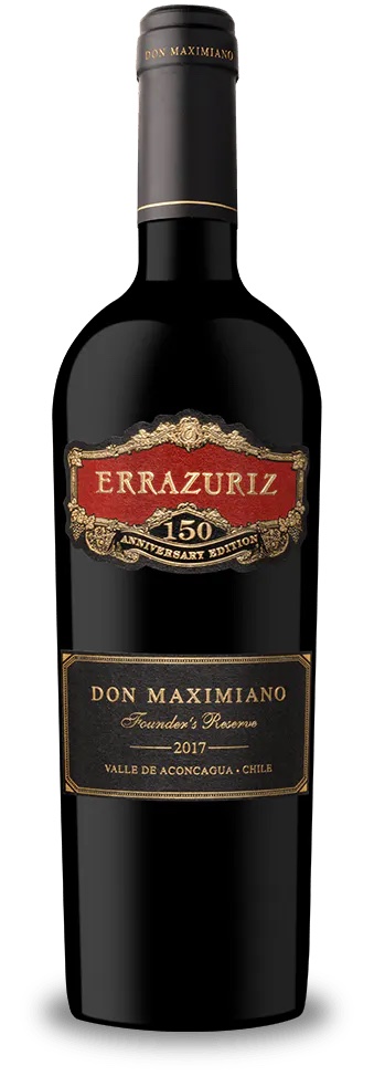 VINO ERRAZURIZ DON MAXIMIANO FOUNDER'S RESERVE 2017 1500 ML