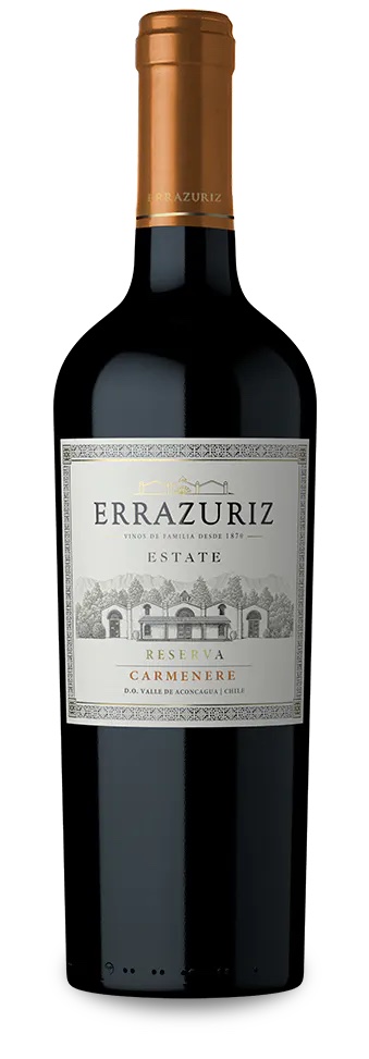 VINO ERRAZURIZ ESTATE CARMENERE 750 ML