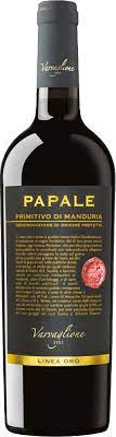 VINO PAPALE ORO PRIMITIVO MANDURIA DOP 2019 750 ML